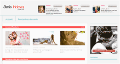 Desktop Screenshot of plaire.amisintimes.com